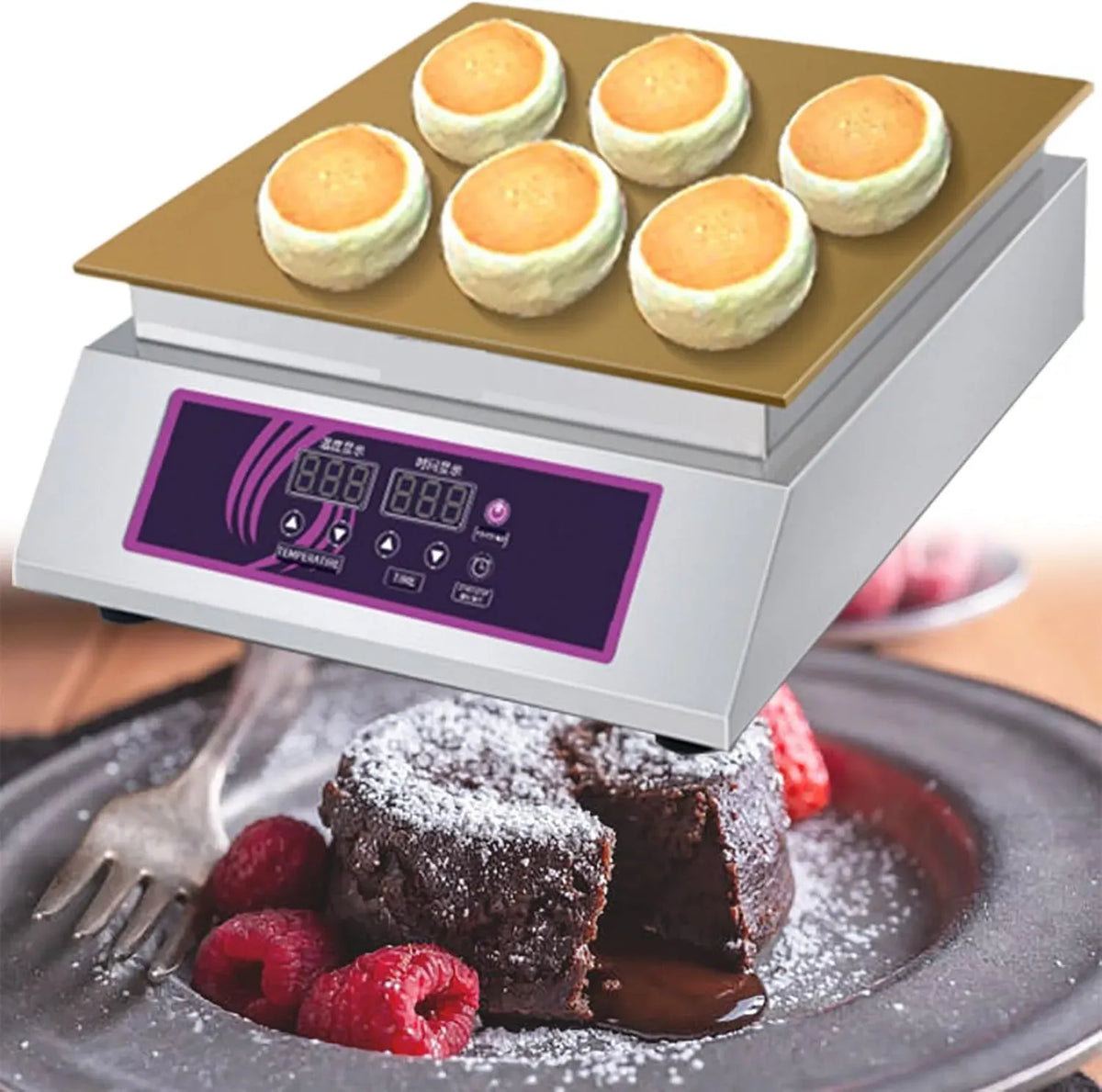 Machine À Souffler, Machine À Cupcakes, Machine À Muffins, professionnel, acier inoxydable, pour La Cuisine À Domicile
