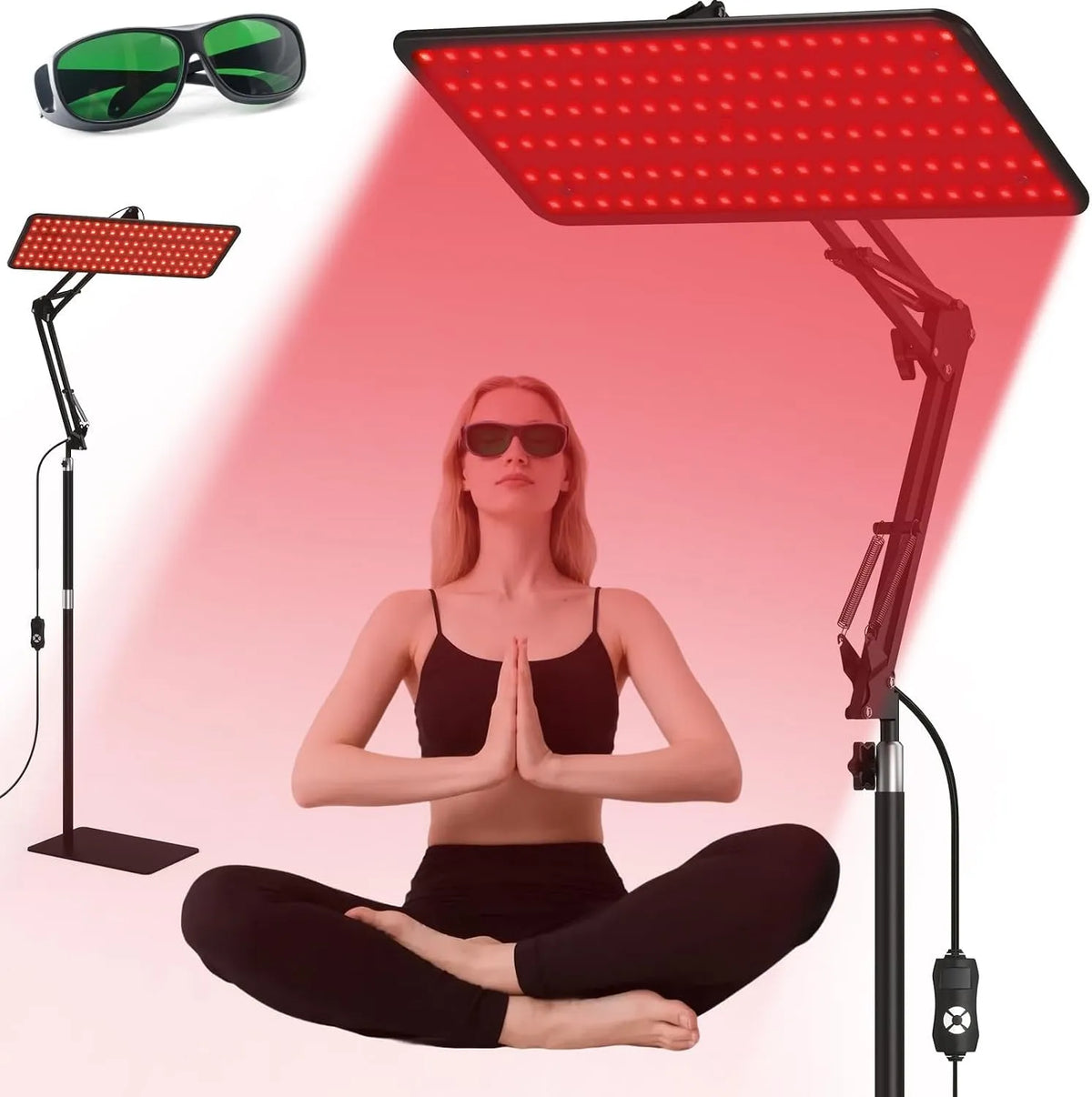 support, Lampe, 660 nm, 850 nm, 940 nm, rouge, pour le visage et le corps