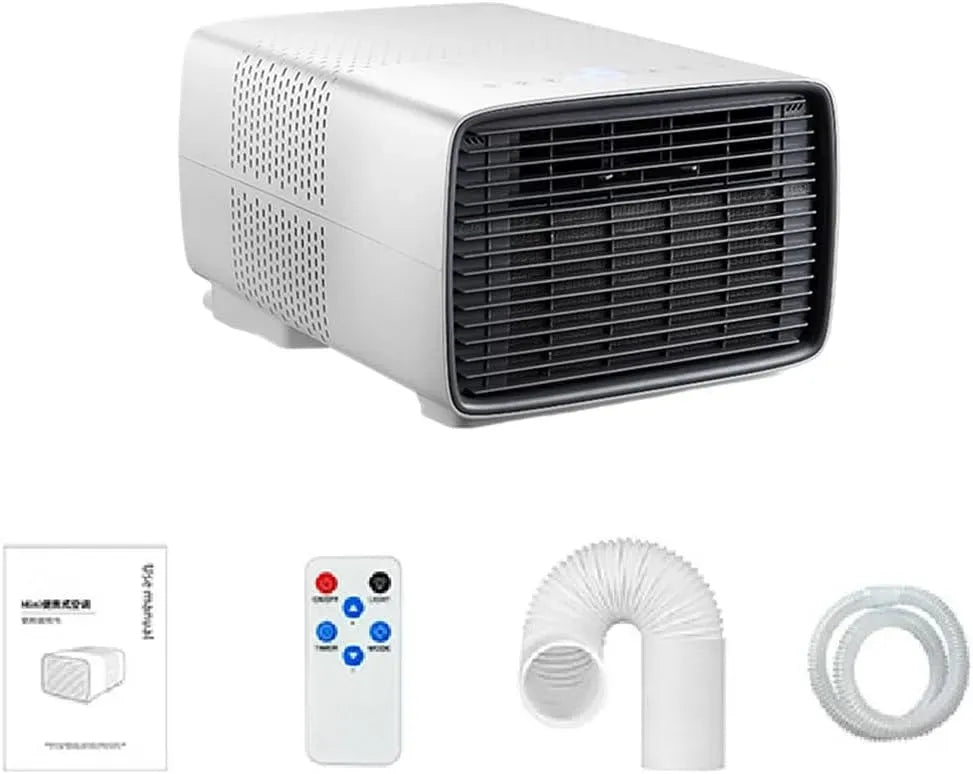 Climatiseur, portable, silencieux, fonctionnement silencieux et télécommande intelligente