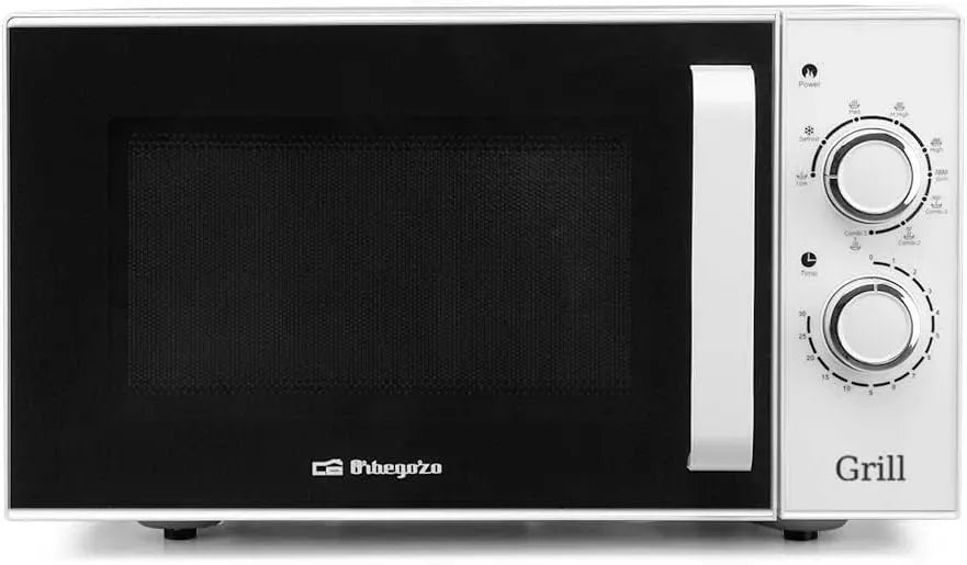 Micro-ondes MIG 2531, 25 L, 900 W, 1000 W, 3 programmes, gril, décongélation, acier inoxydable, four micro-ondes