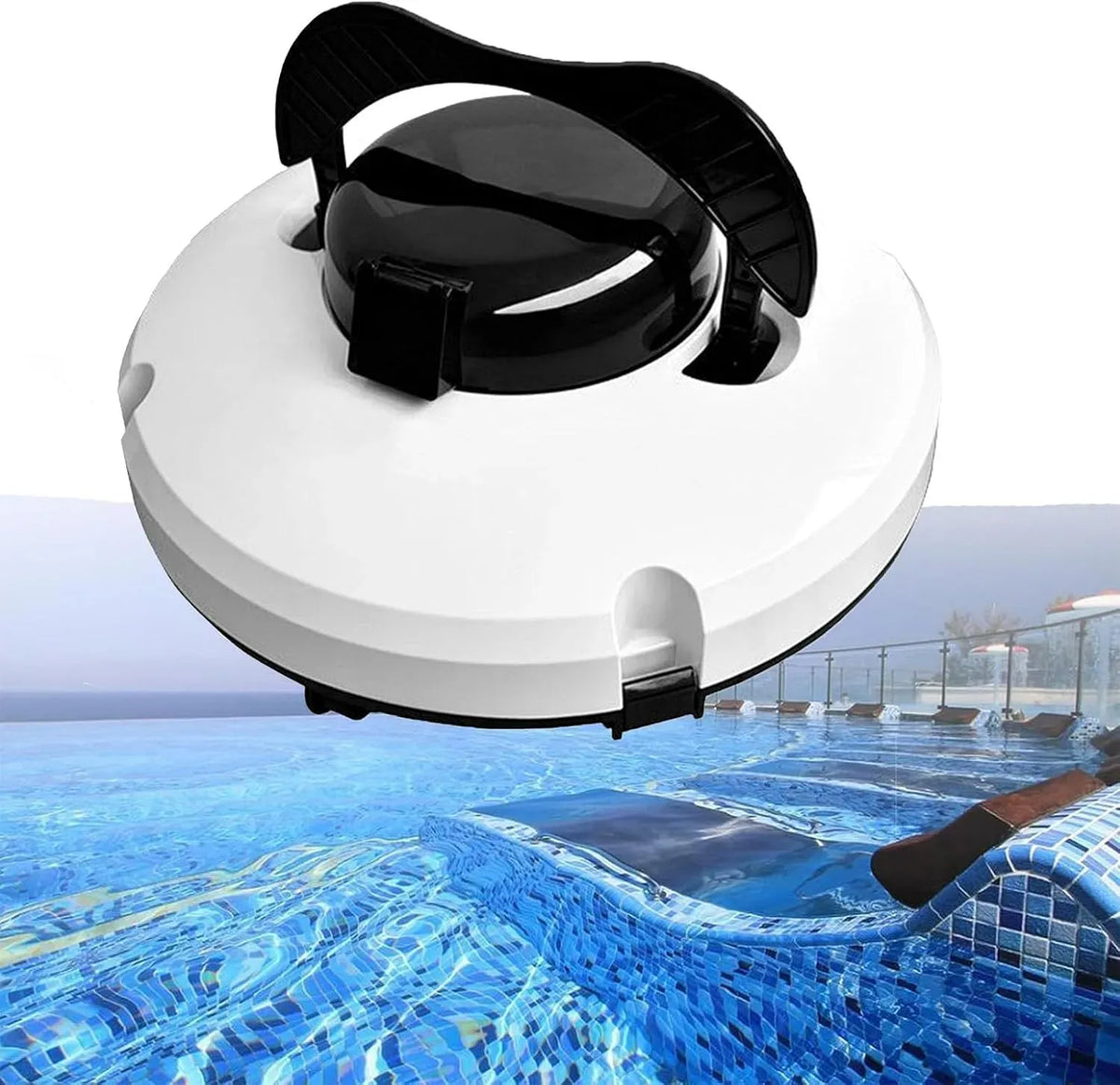 IPX8 120Mins Dual-Motor, Nettoyeur, Robot, robot nettoyeur de piscine, IP65, sans fil
