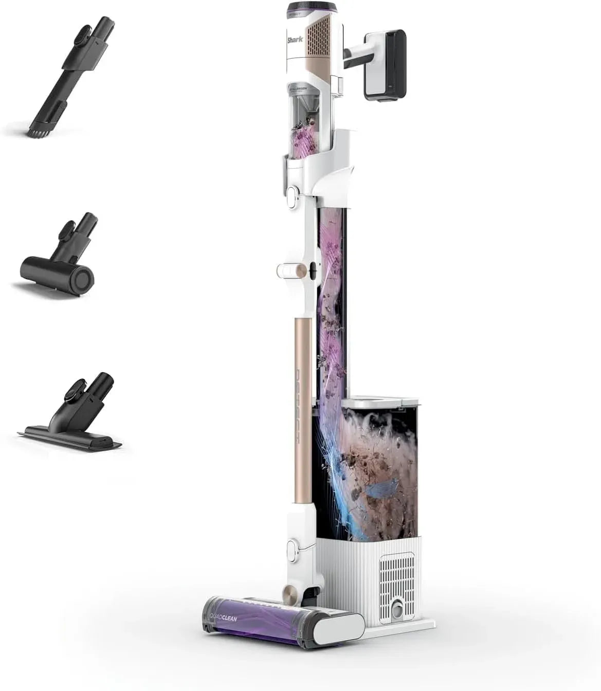 Aspirateur 60min IW3612EU, 2 L, base auto-vidante 2 l