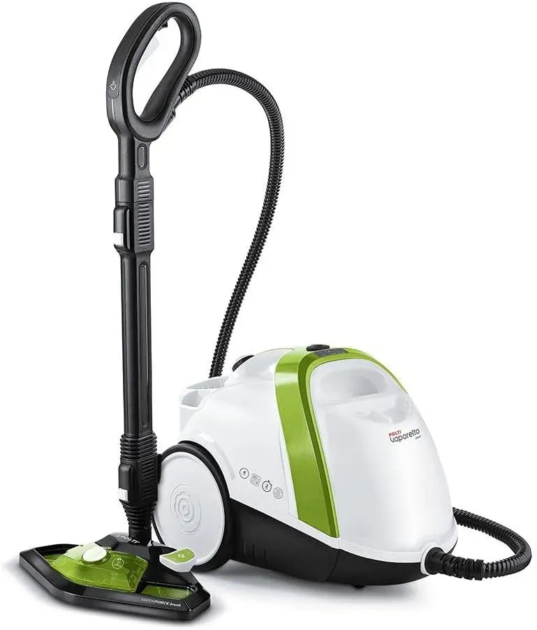 Nettoyeur vapeur, blanc, Polti Vaporetto Smart 110 Eco, Autonomie Illimitée et Recharge Continue, 10 Accessoires Inclus