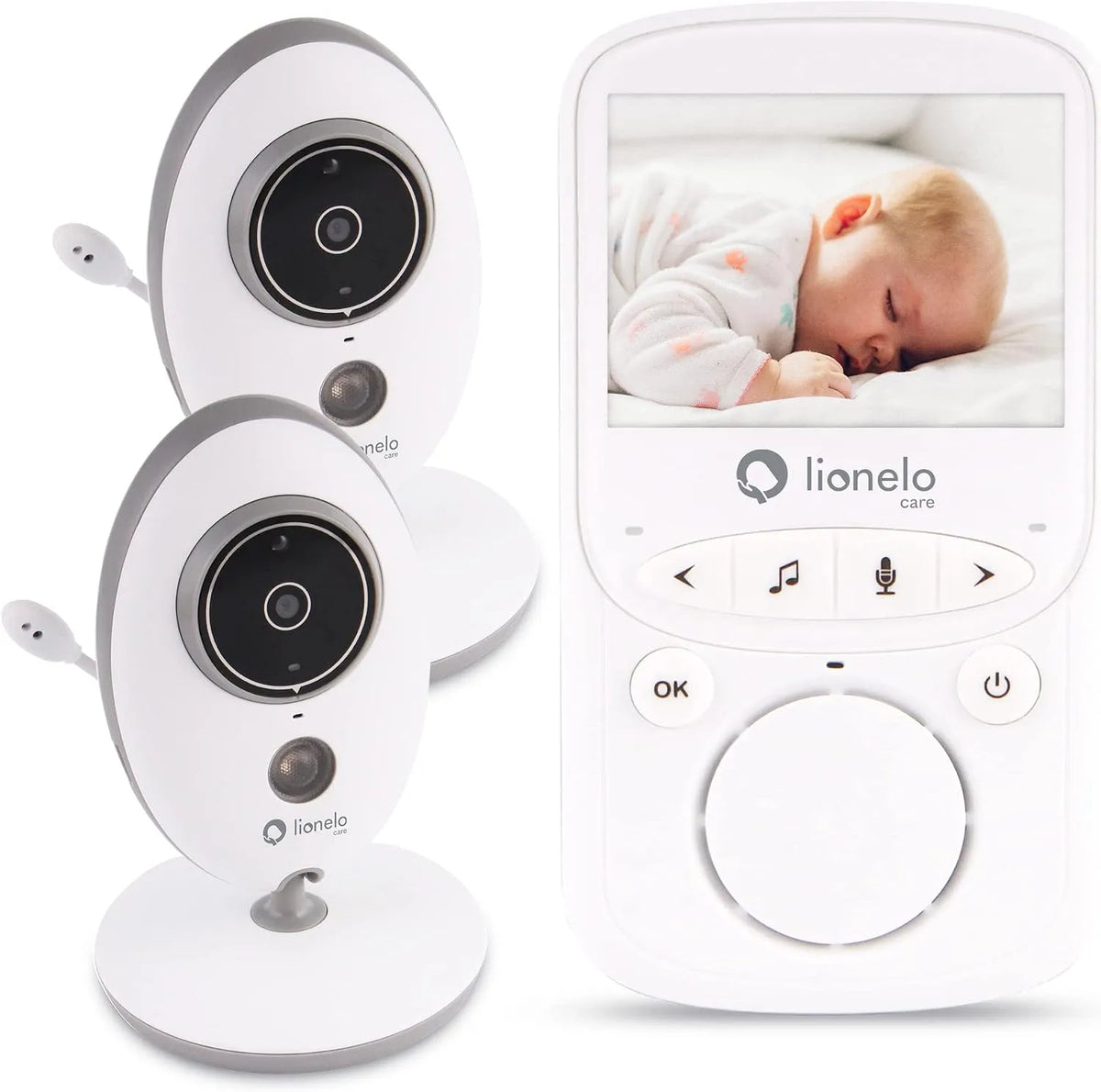 Babyphone, moniteur vidéo pour bébé, Wi-Fi, Lionelo Babyline 5