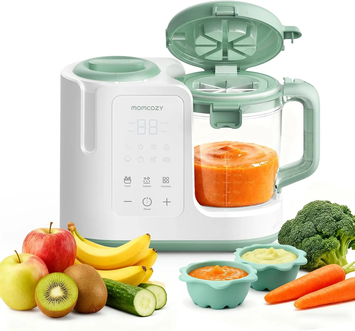 Cuiseur, Robot, 450 ml, Momcozy AutoMeal Robot Cuiseur Bébé