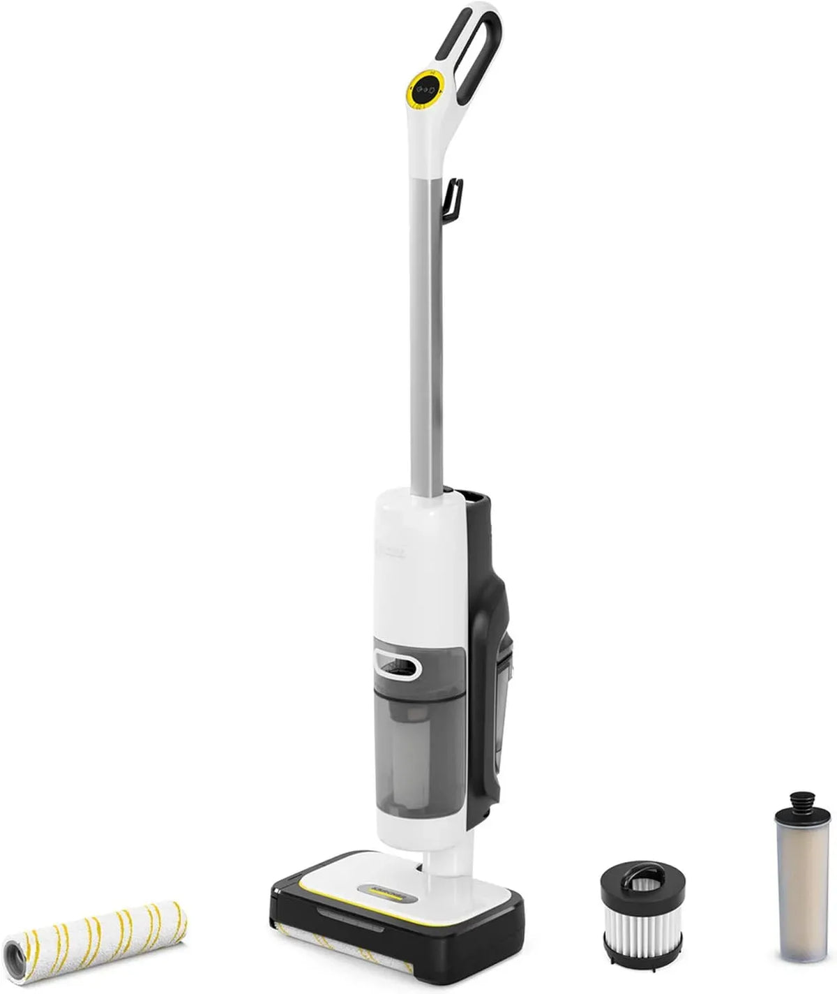 Kärcher SCV 4 3-en-1 Aspirateur, vapeur, élimine 99,999% des virus* & bactéries**, temps de chauffe : 30 s