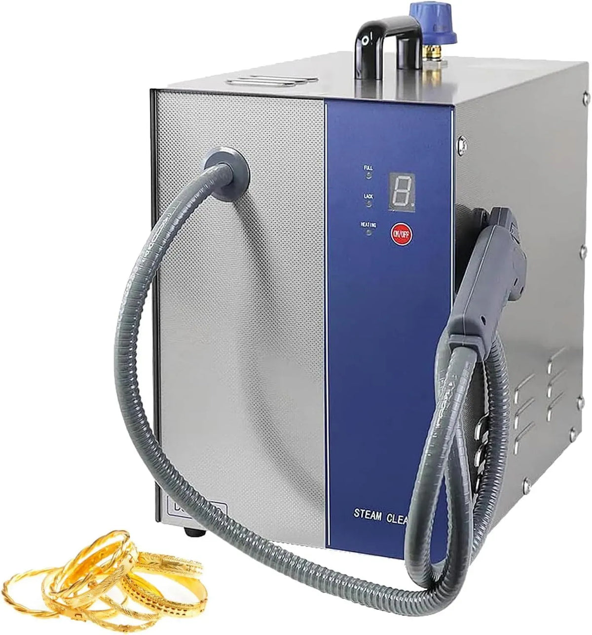 Nettoyeur, 4 Kg, vapeur, professionnel, pour Bijoux en Or Et en Argent