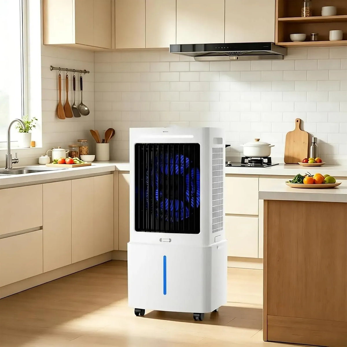 Climatiseur, 12 L, portable, minuteur, 3 vitesses, camping, le Camping-car et le Bureau