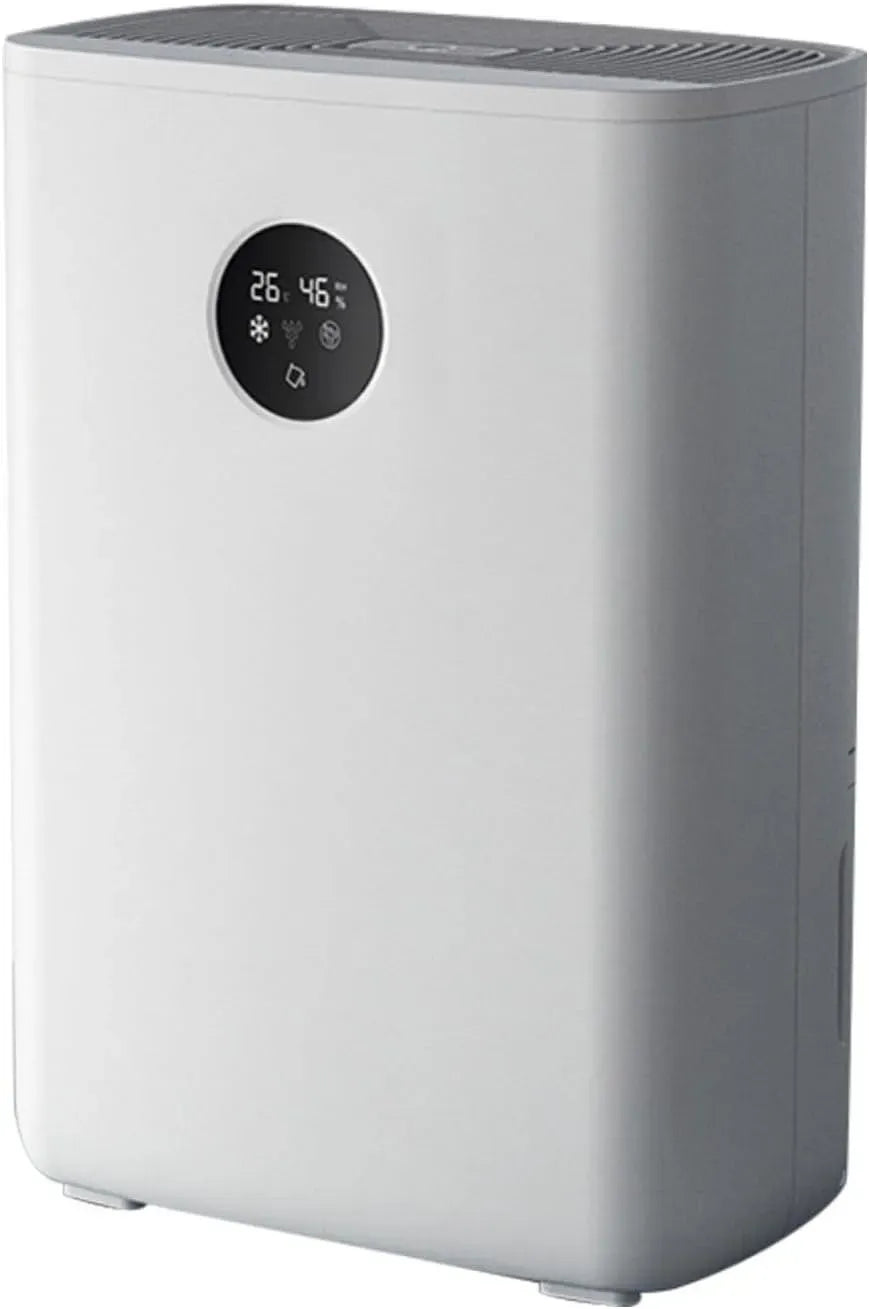 Déshumidificateur, 2,5 L, grand réservoir, silencieux, Lumière LED 7 Couleurs, Réservoir d'eau de 2,5 L avec Arrêt Automatique