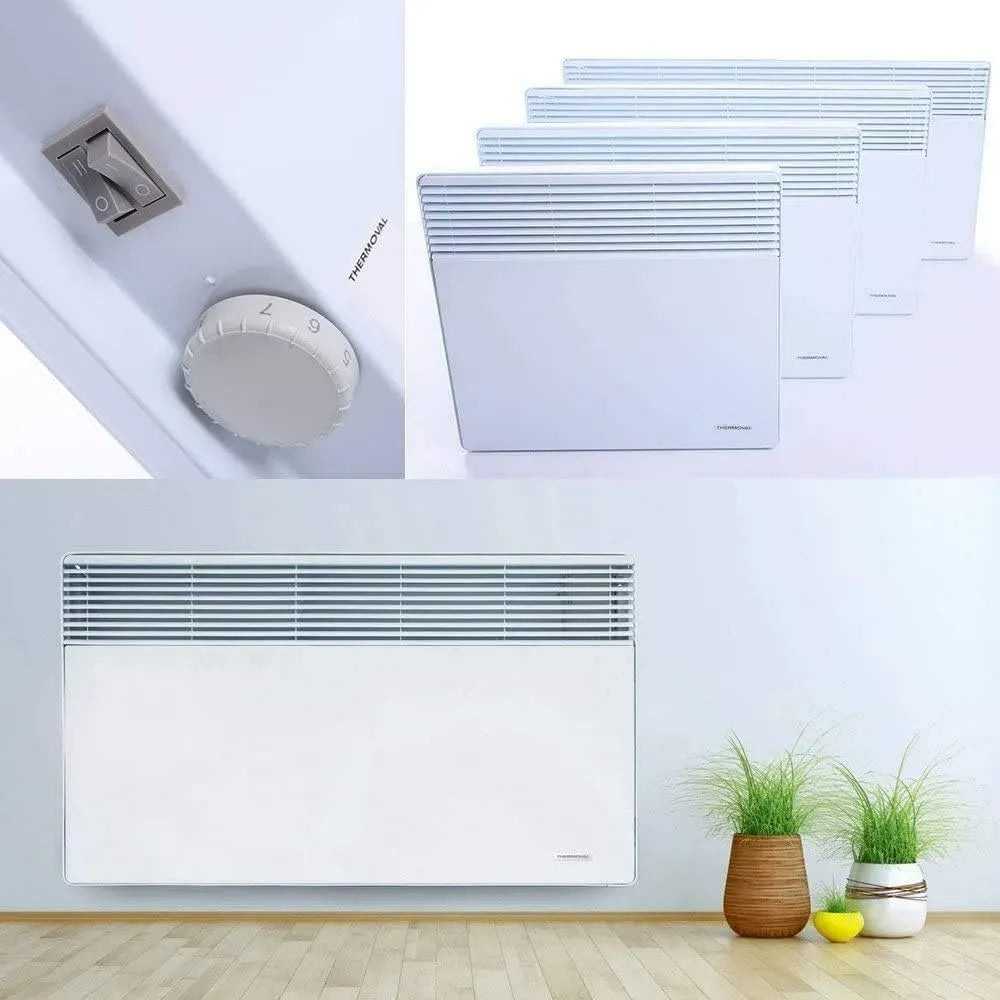 Radiateur électrique, 63 x 47,5 x 10 cm, 1500 W