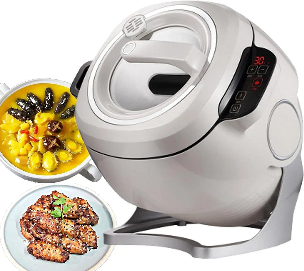 Robot de cuisine, tactile, professionnel, machine de cuisine