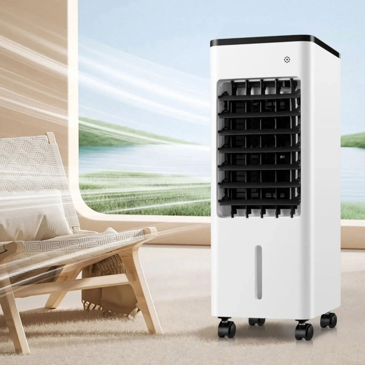 Climatiseur en1, 9 L, portable, minuteur, grand réservoir