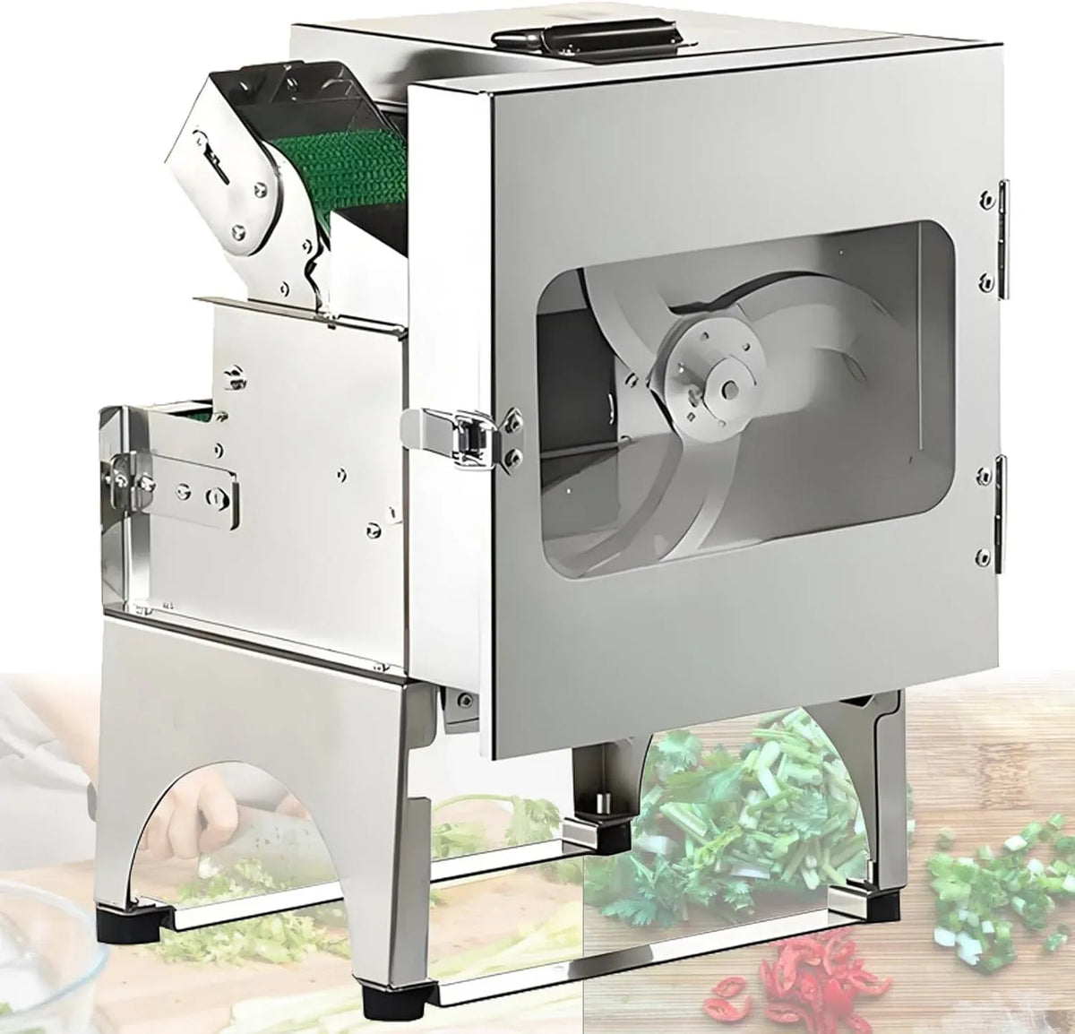 machine à couper, trancheuse alimentaire, 300 W, 200 kg, 35 mm, professionnel