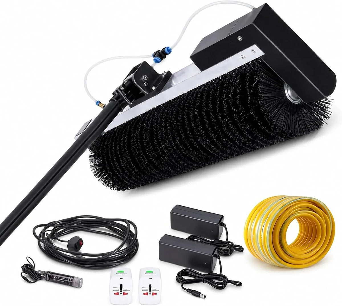 7.5m 24.6ft Nettoyeur, Brosse, 7.5 m, pour Entretien Photovoltaïque 7.5m