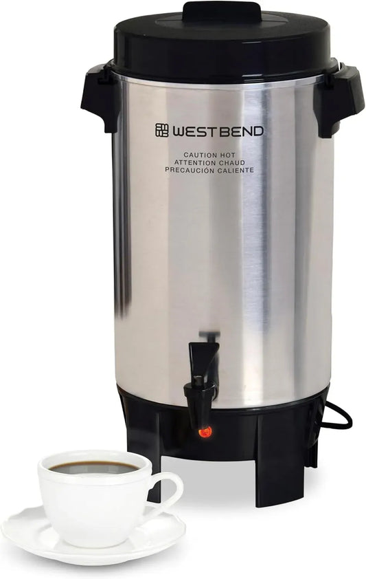 Cafetière électrique, West Bend 42 Coupe Urne poli