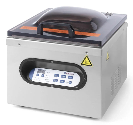 230V/630W Pompe, appareil de mise sous vide alimentaire, 290x3,5mm, 630 W, 230 V, 5 mm, 77 l, 366 mm, acier inoxydable, 6 Niveaux, HENDI