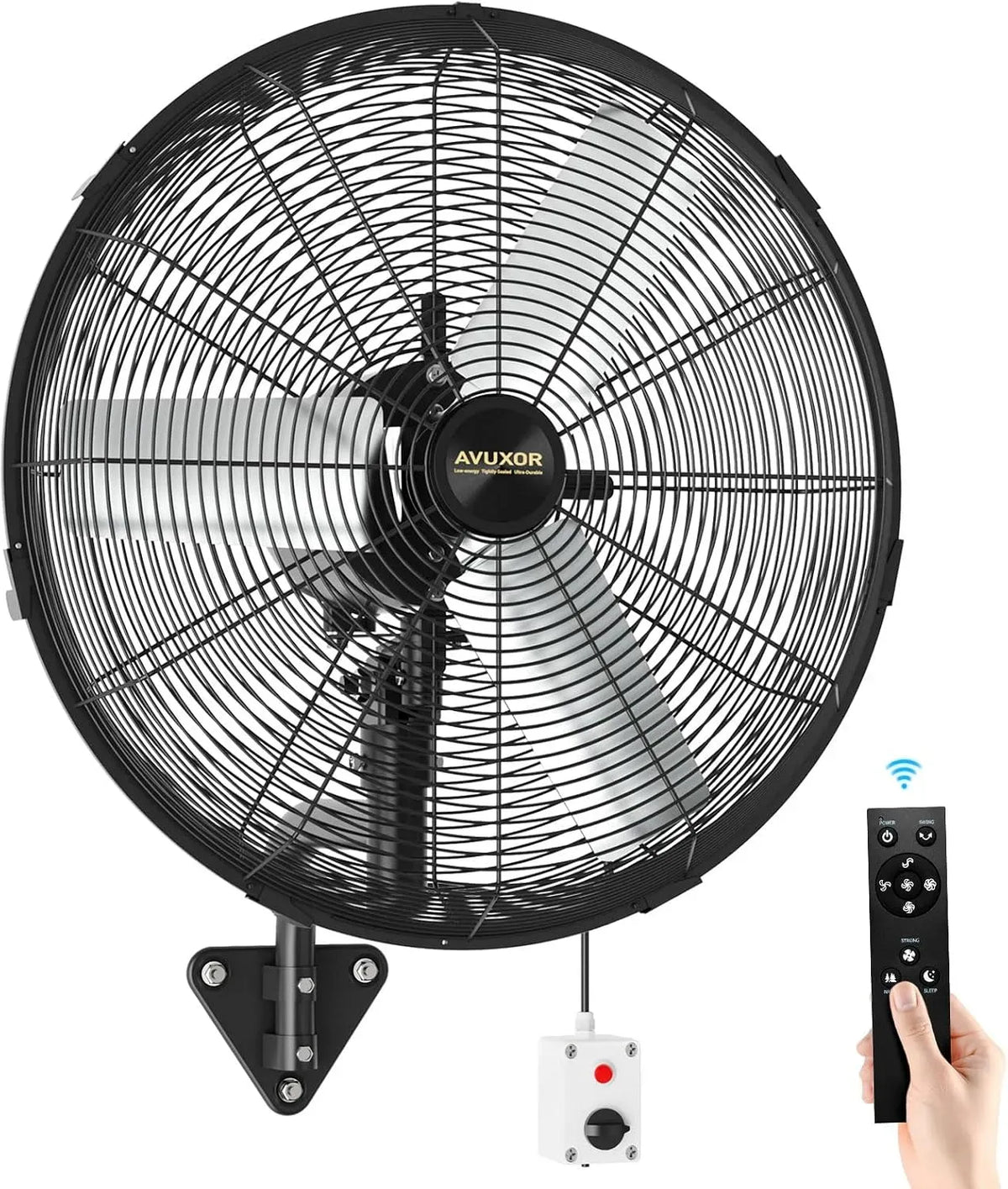 Ventilateur, 60 cm, extérieur, IP65, industriel, Moteur DC Sans Balais Étanche