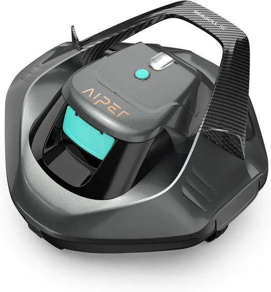 Aspirateur, AIPER, appareil électrique d'aspiration, robot nettoyeur de piscine, Aspirateur Piscine pour 90 Minutes D'autonomie