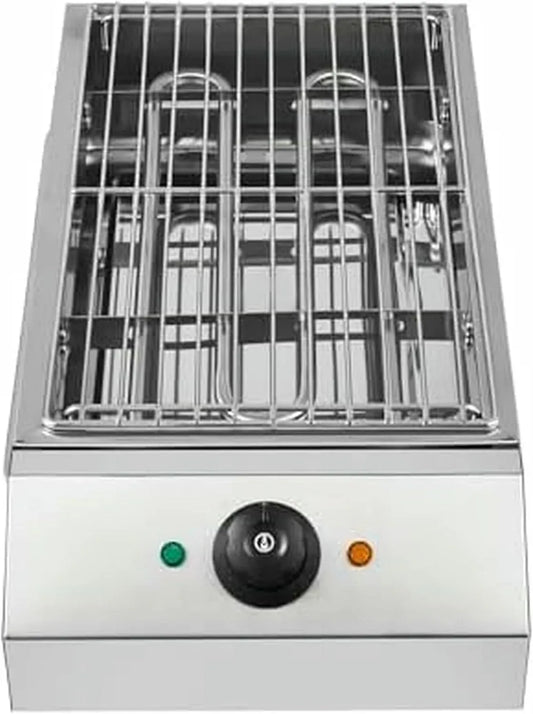 Four électrique, 1800 W, portable, gril, professionnel, acier inoxydable
