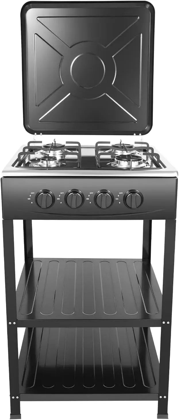 Plaque de cuisson à gaz, 4 foyers, camping, table de cuisson à gaz, Gazinière Pour Camping et Maison, 4 feux Gaziniere