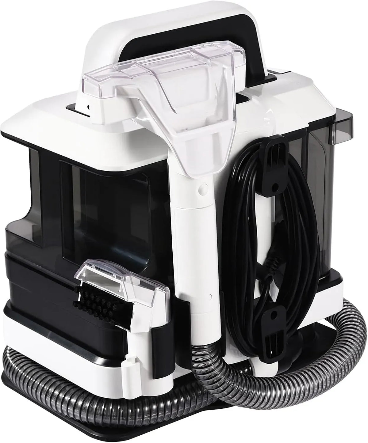 Aspirateur, 450 W, grand réservoir, 38/29,92 oz, 2 brosses de nettoyage, machine de nettoyage de tapis de 450 W