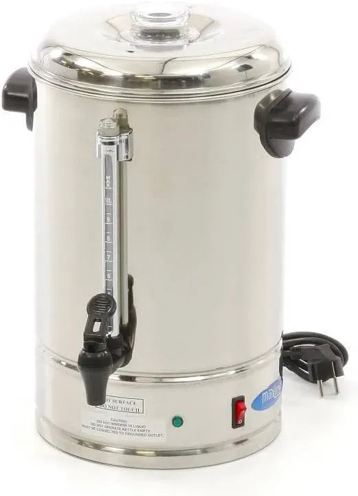 Cafetière électrique, 10 L, professionnel, amovible, acier inoxydable, 80 Tasses