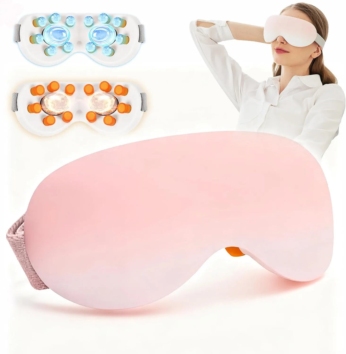 Masseur, Bluetooth, fonction chauffante, pour migraines