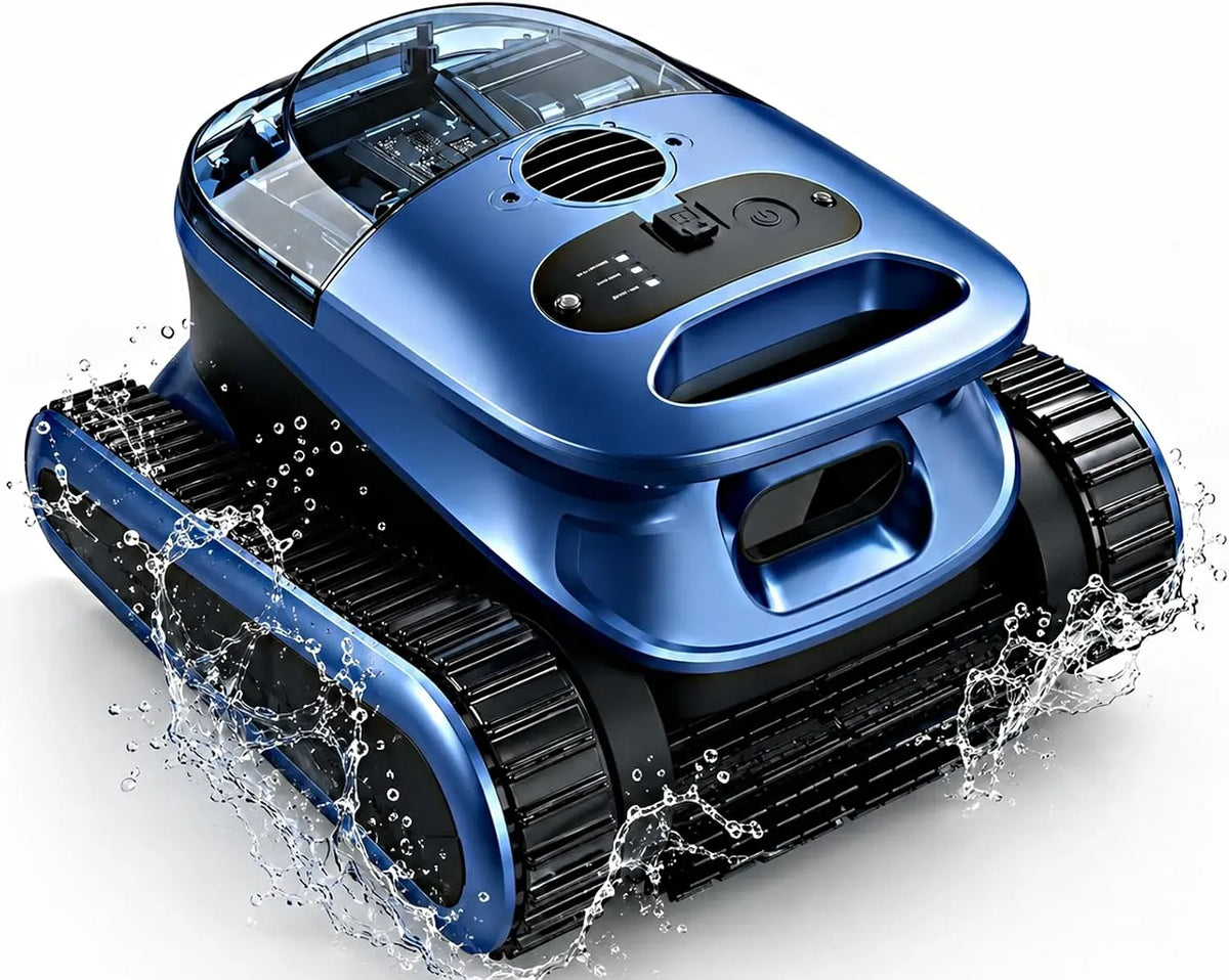 3-IN-1 robot nettoyeur de piscine, 200 m, sans fil