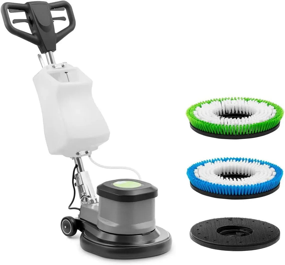 Monobrosse, machine monobrosse de nettoyage, 17 pouces, 5 L, 200 W, 43,2 cm, grand réservoir, professionnel