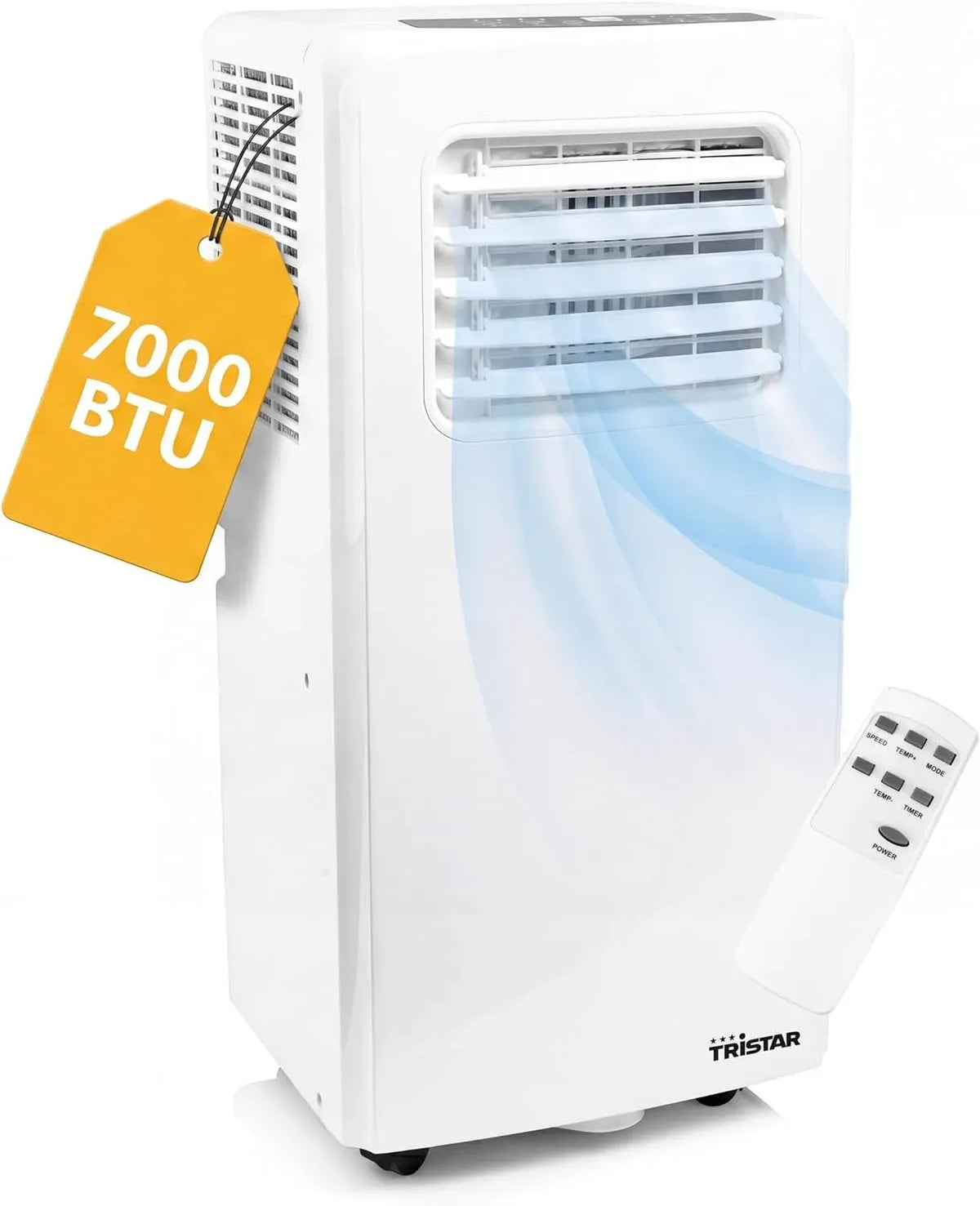 Climatiseur 3-en-1 AC-5478, classe énergétique E, 7 000 BTU, Jusqu'à 25 m²