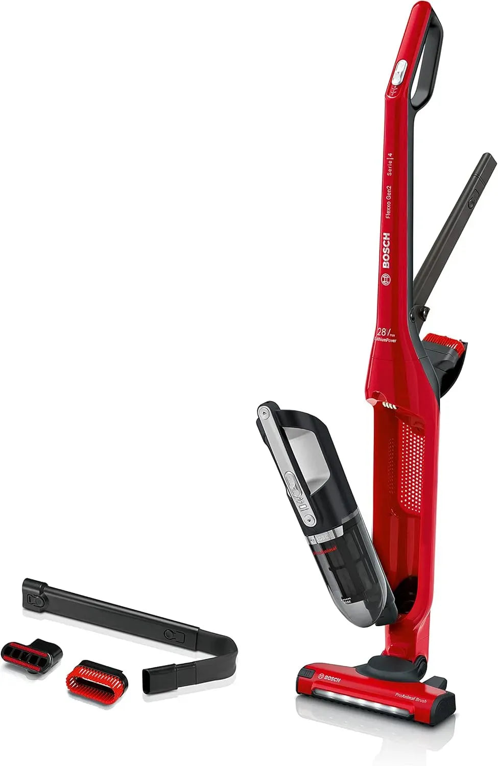 Bosch BBH3ZOO28 2en1 Aspirateur, Série 4 Flexxo