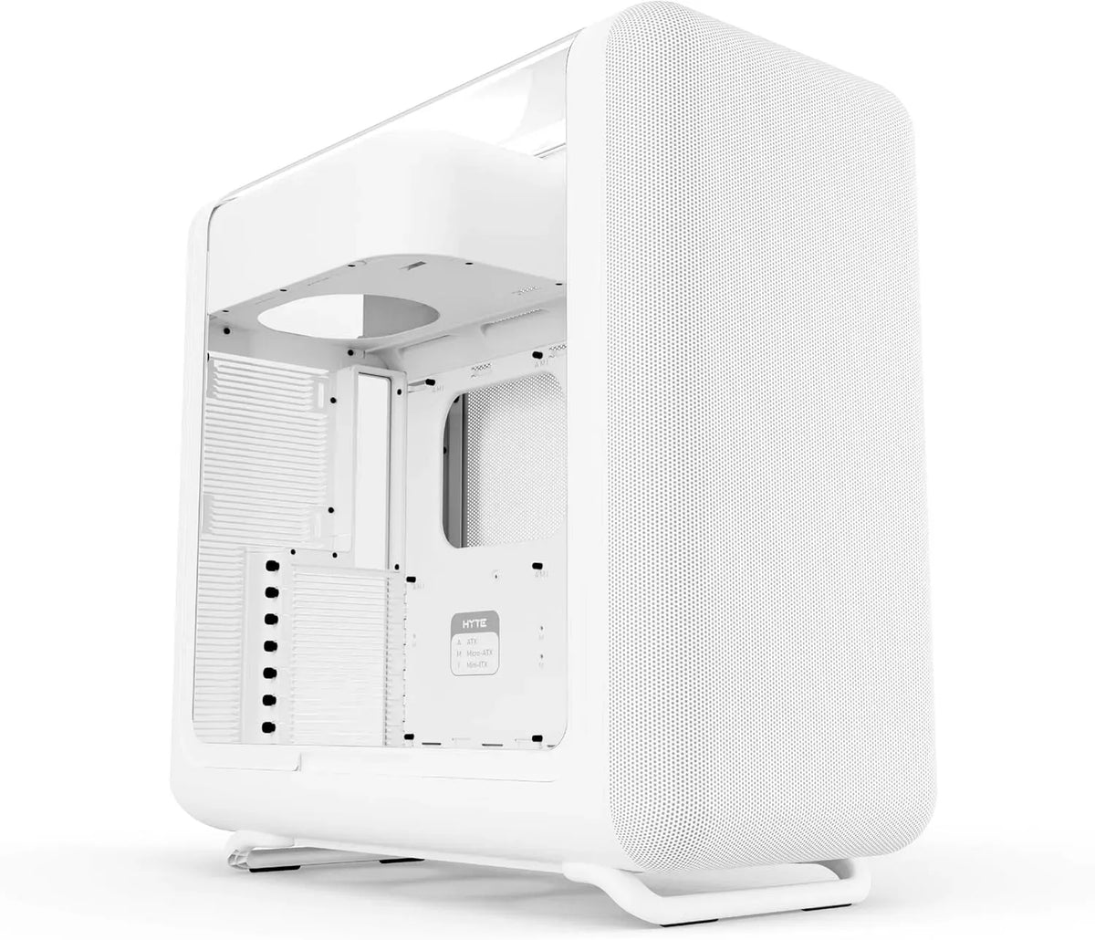 X50 Verre Acoustique laminé, Hyte, 4 mm d'épaisseur, Boîtier PC de Gaming ATX Moderne et performant, Châssis optimisé à Haute Circulation d'air