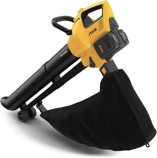 Aspirateur, 20 V, Stiga 100e en1, noir, 4Ah, INCL