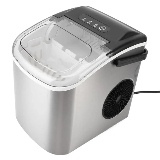 Machine à glaçons UE 220V, 220 V, portable, camping, 26 Livres par Jour, Machine à Glace Portable avec Poignée de Transport, 9 Cubes en 6 Minutes