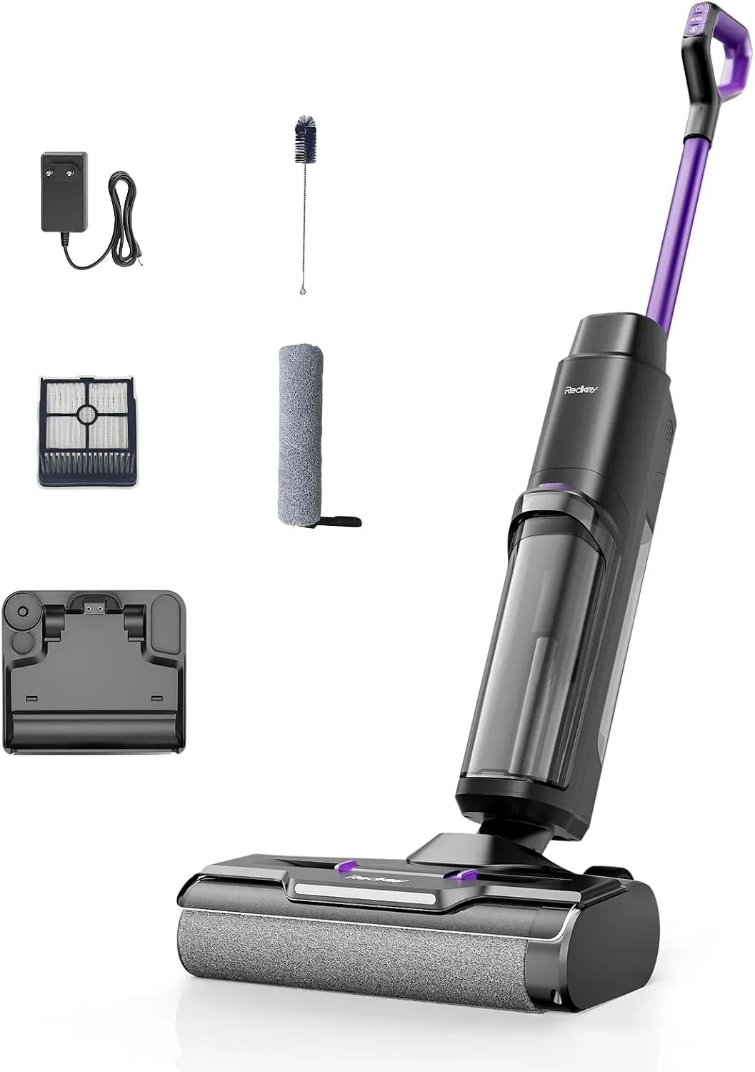 Aspirateur W15, LED écran Digital, Longue Autonomie, 5mm Simple Lamination
