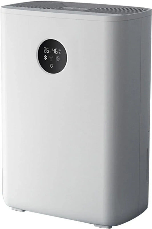 Déshumidificateur, 2,5 L, grand réservoir, silencieux, Lumière LED 7 Couleurs, Réservoir d'eau de 2,5 L avec Arrêt Automatique