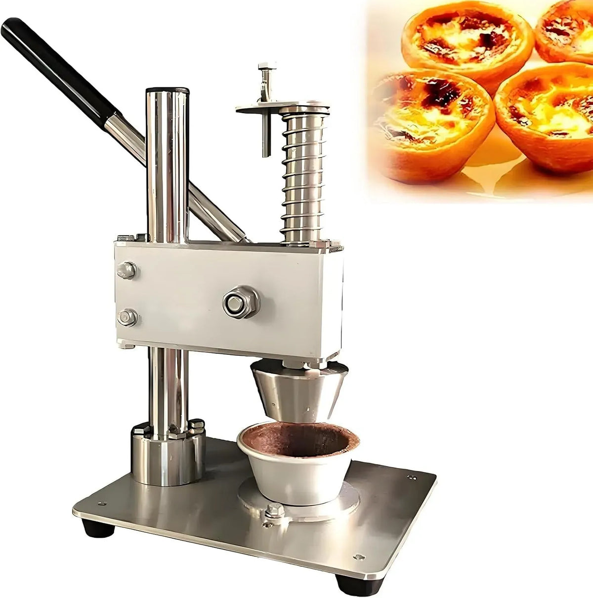 Machine À Tartelettes, Presse, Stable, professionnel, pour des Tartelettes Aux Œufs Et Aux Fruits Uniformes 602