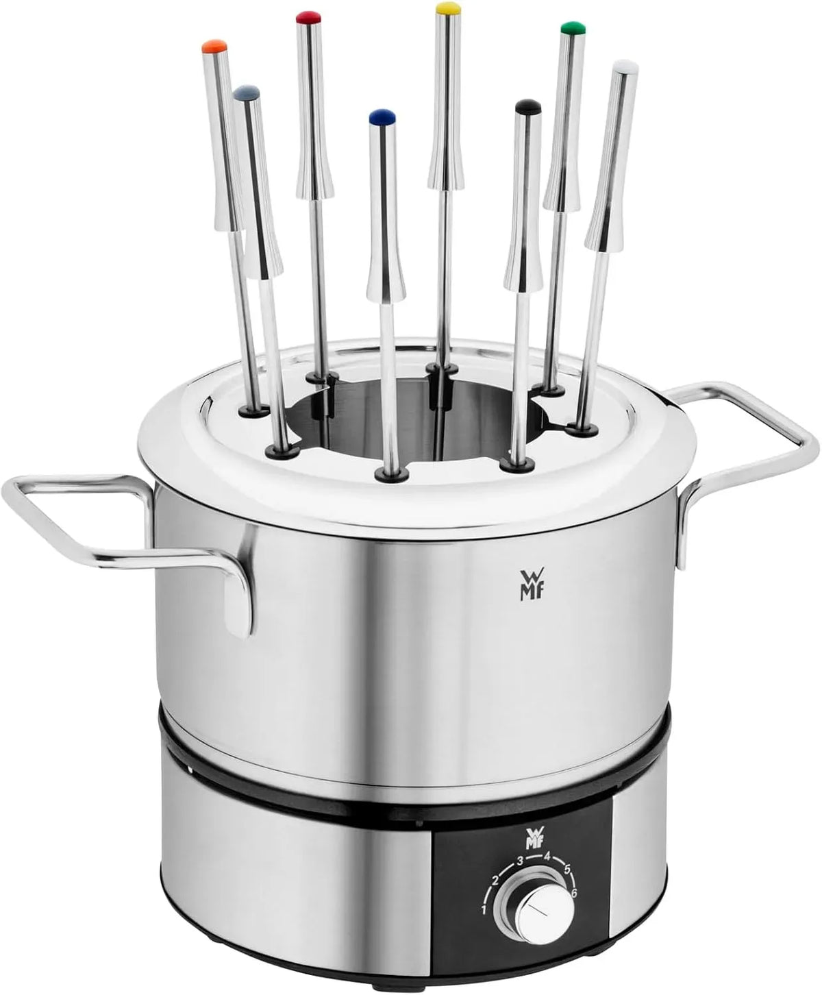 WMF fondue, 1400 W, acier inoxydable, Service à fondue électrique