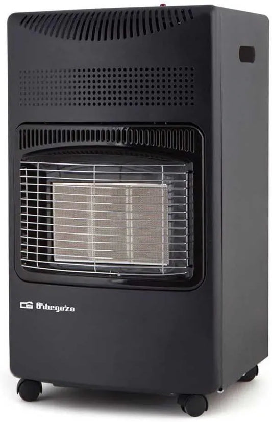 HCE 73 Orbegozo, Réchaud au gaz butane, 4200 W, 3 niveaux de puissance, céramique, noir