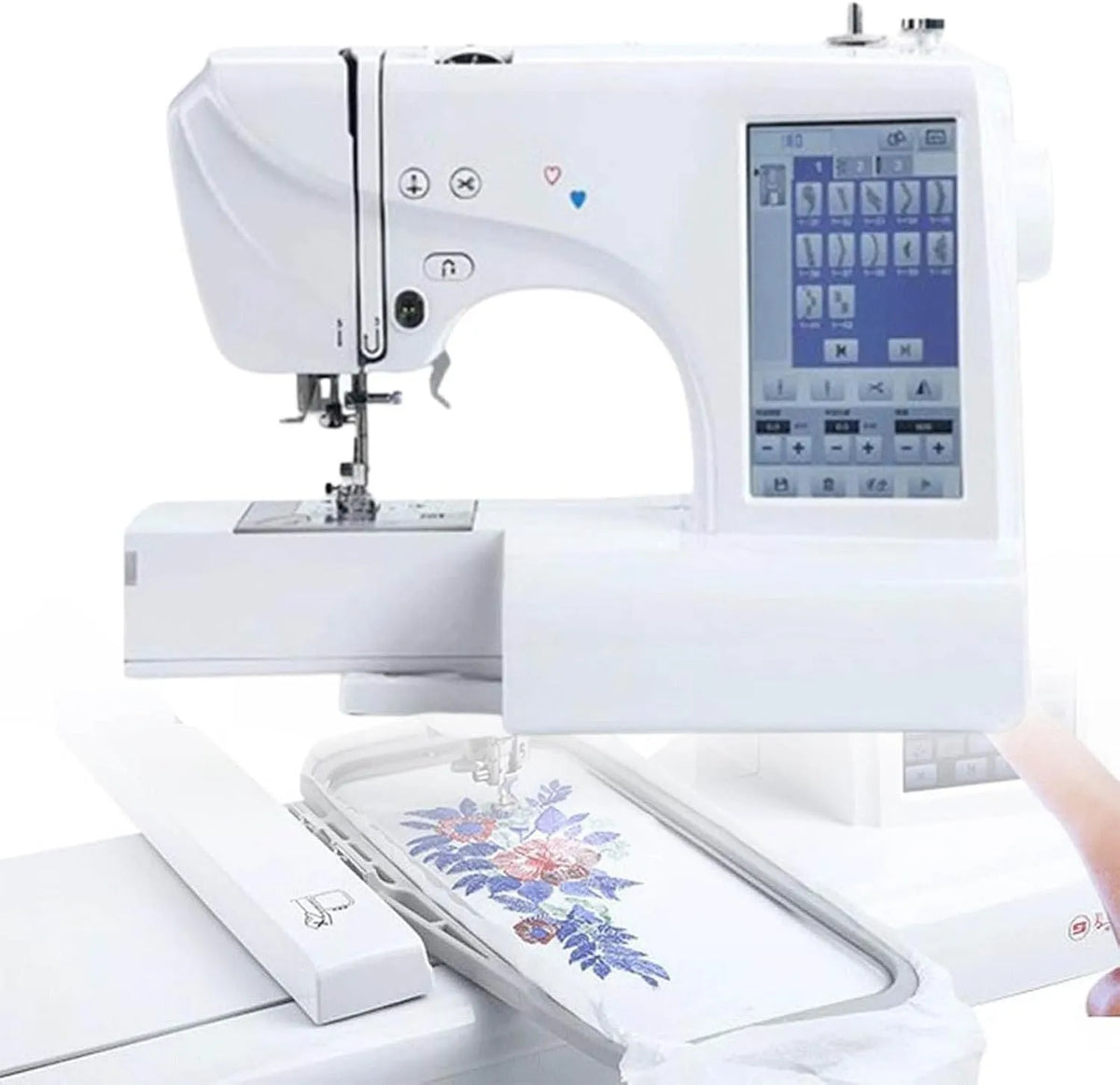 X 9 Machine à Coudre, machine à coudre électrique, tactile, écran LCD, pour la décoration de la Maison