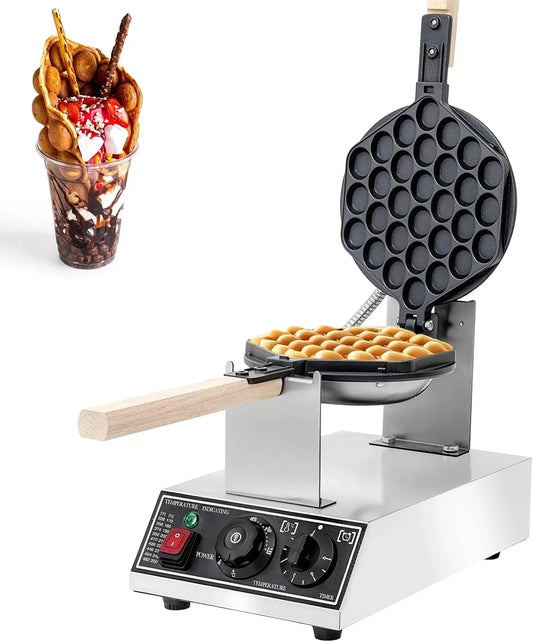 Machine à Gauffre, gaufrier électrique, machine à café électrique, 1400 W, 50 à 250 °C, minuteur, professionnel, revêtement antiadhésif, pour Café