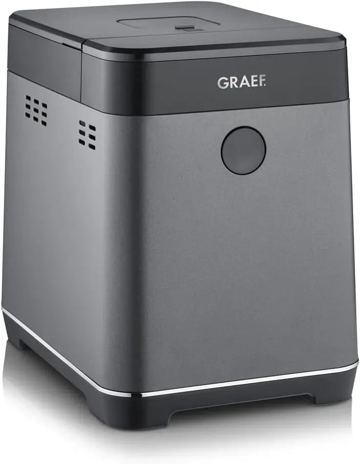 GRAEF BA806 Machine à pain, 36 programmes, 500/750 g, machine à faire du pain, maintien au chaud, 3 niveaux, fonction maintien au chaud 60 min