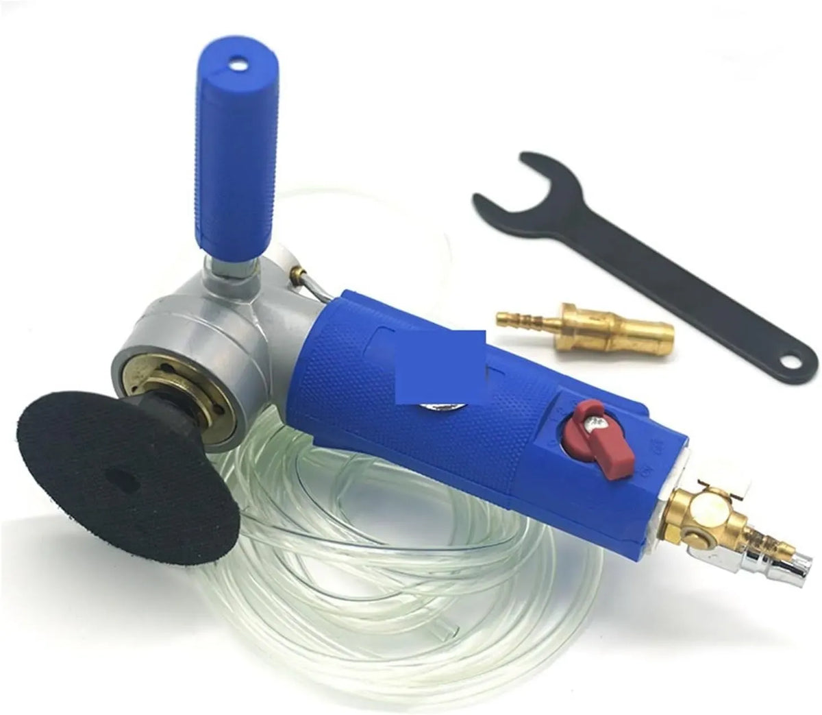 Polisseuse Humide, meuleuse de polisseuse à air humide, Ponceuse à eau pneumatique professionnelle alimentée en eau de type 3 '4' pouces, vitesse