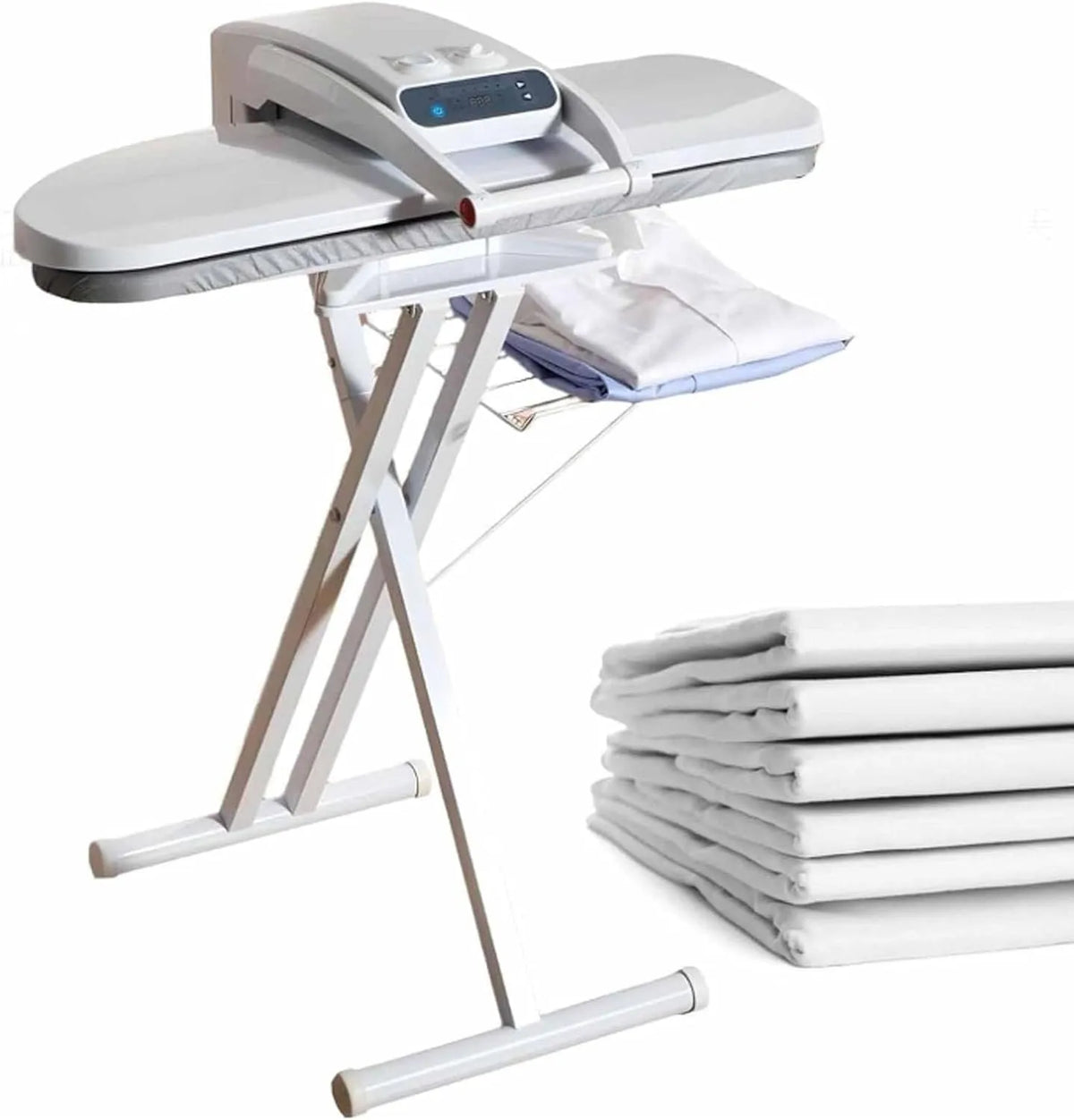 presse, presse à repasser vapeur, 65cm, 300 ml, 65 cm, grand réservoir, commerce, pour la maison et le commerce