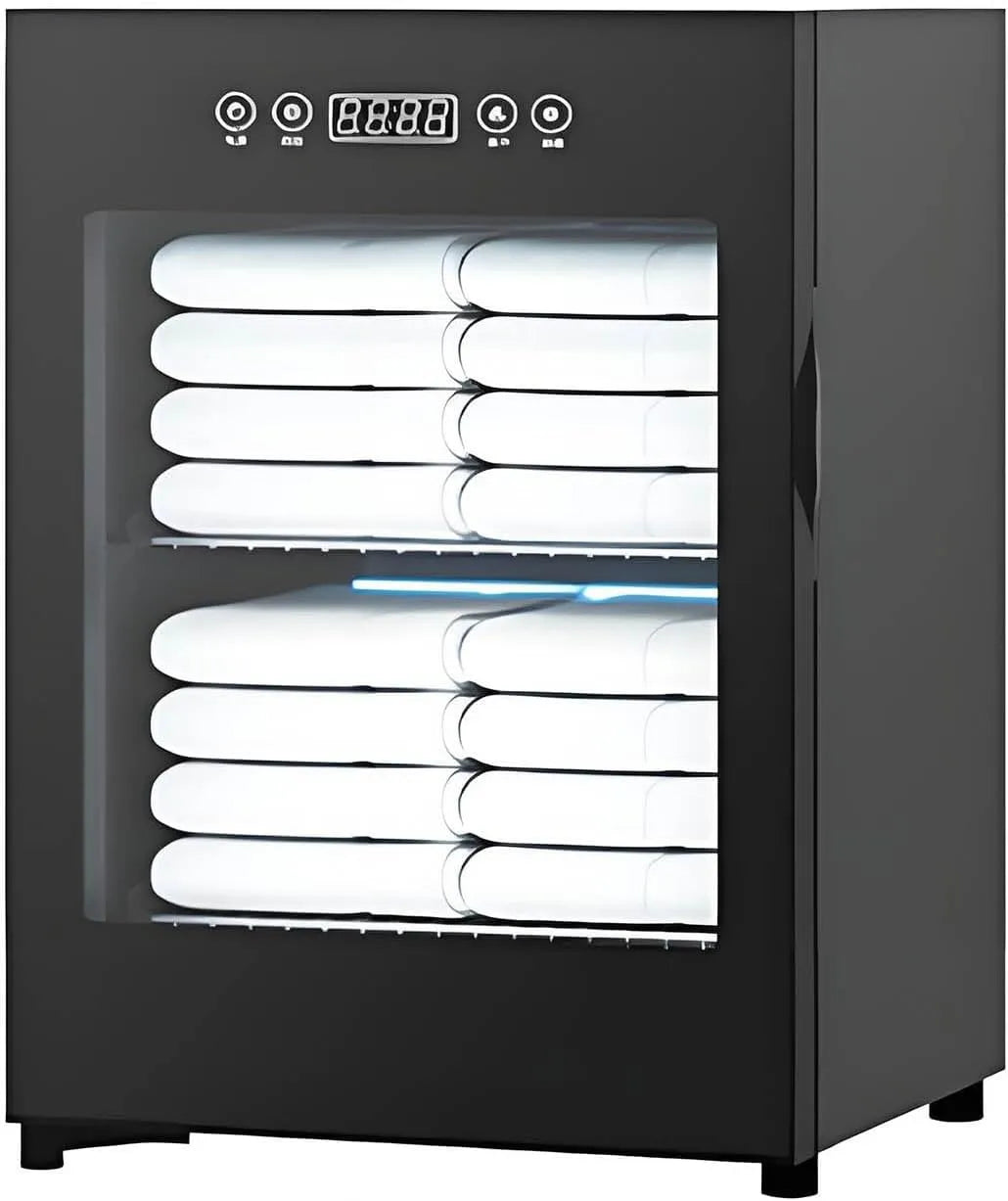 Radiateur électrique, Chauffe-Serviettes 2-en-1, portable, vapeur, à Vapeur Compact avec Stérilisateur UV